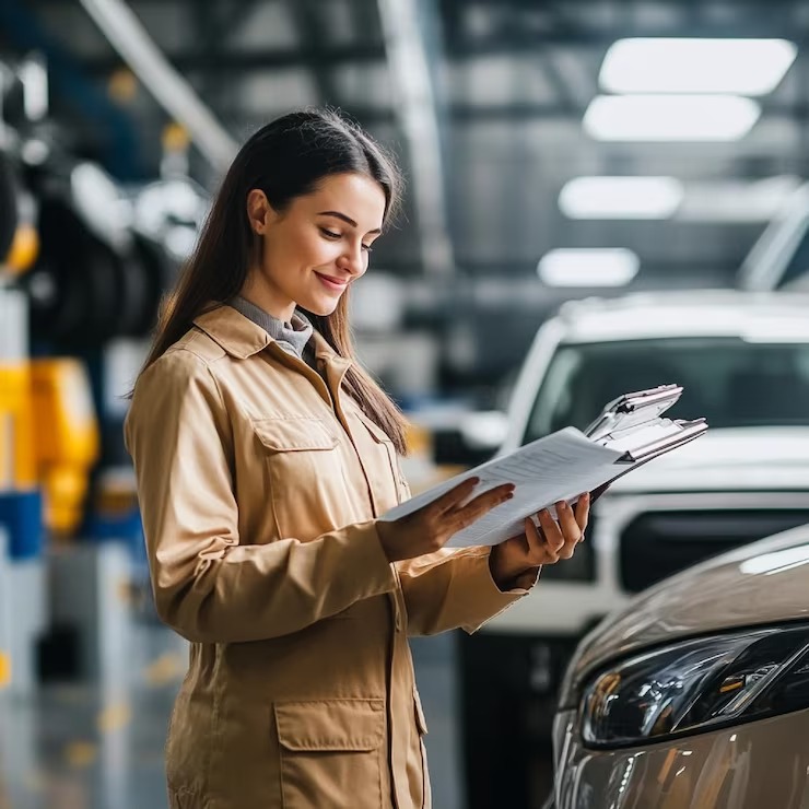 Vehicle inspection report